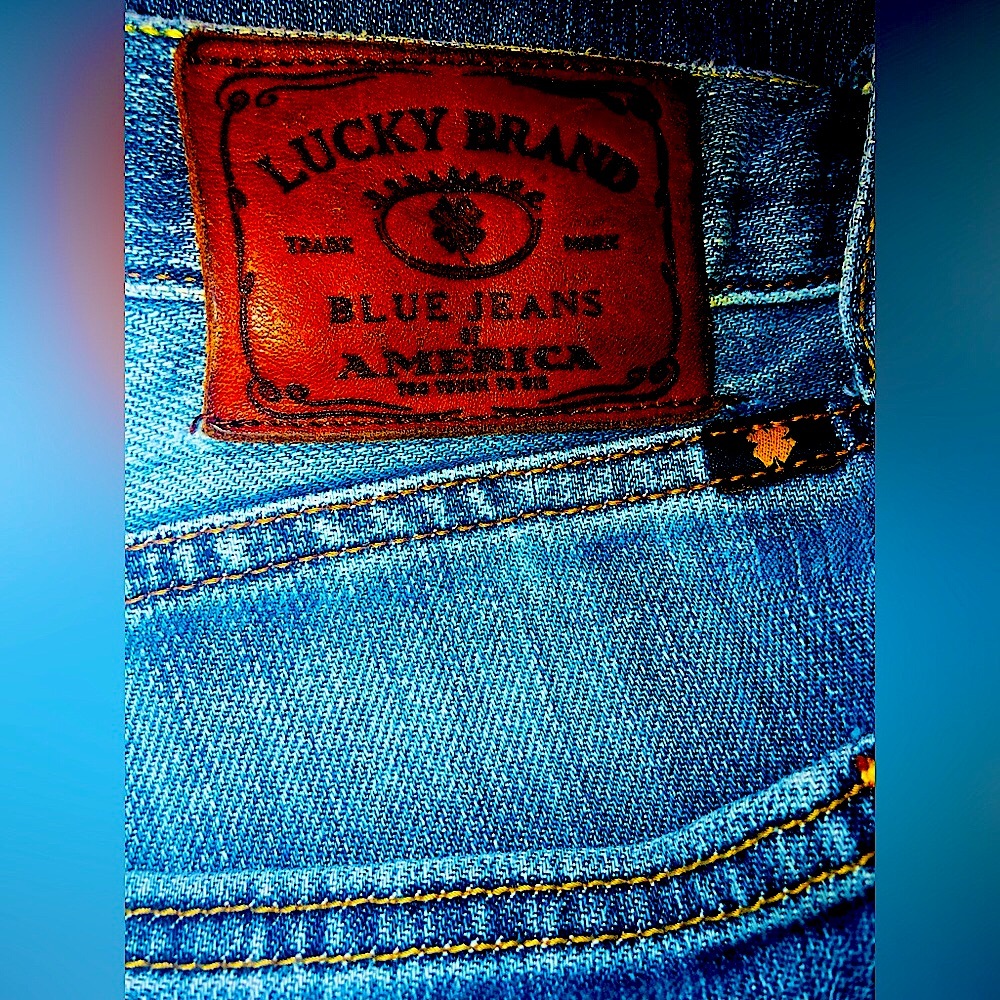 Lucky Brand Jeans 361 Vintage Straight leg Men’s Size 36x34 cotton distressed